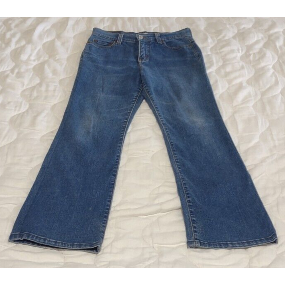 Levi’s Jeans 512 Womens Size 4S Blue Boot Cut Slimming Stretch Mid Rise Cotton